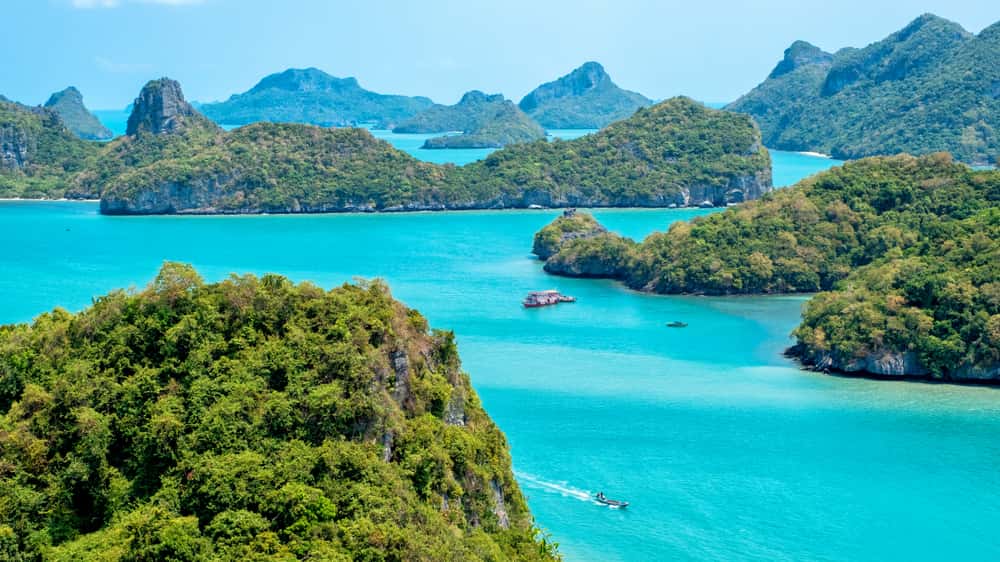 Angthong National Marine Park in Southeast Group Tours