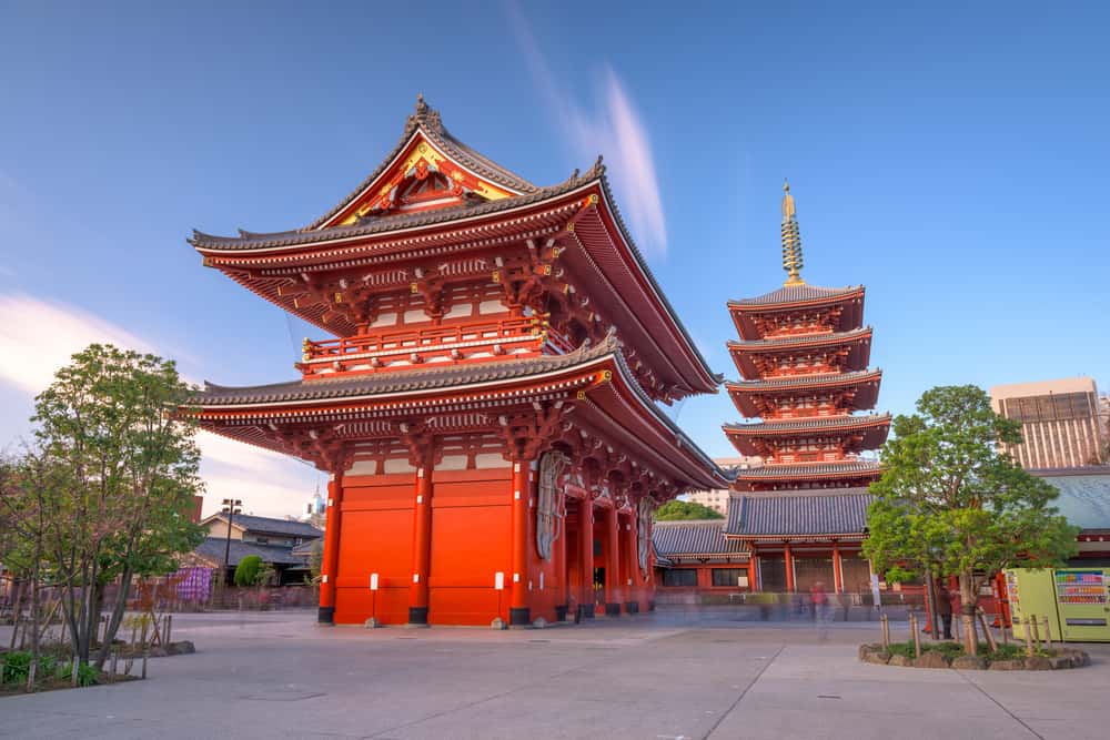 Asakusa Temple in Japan Group Tours