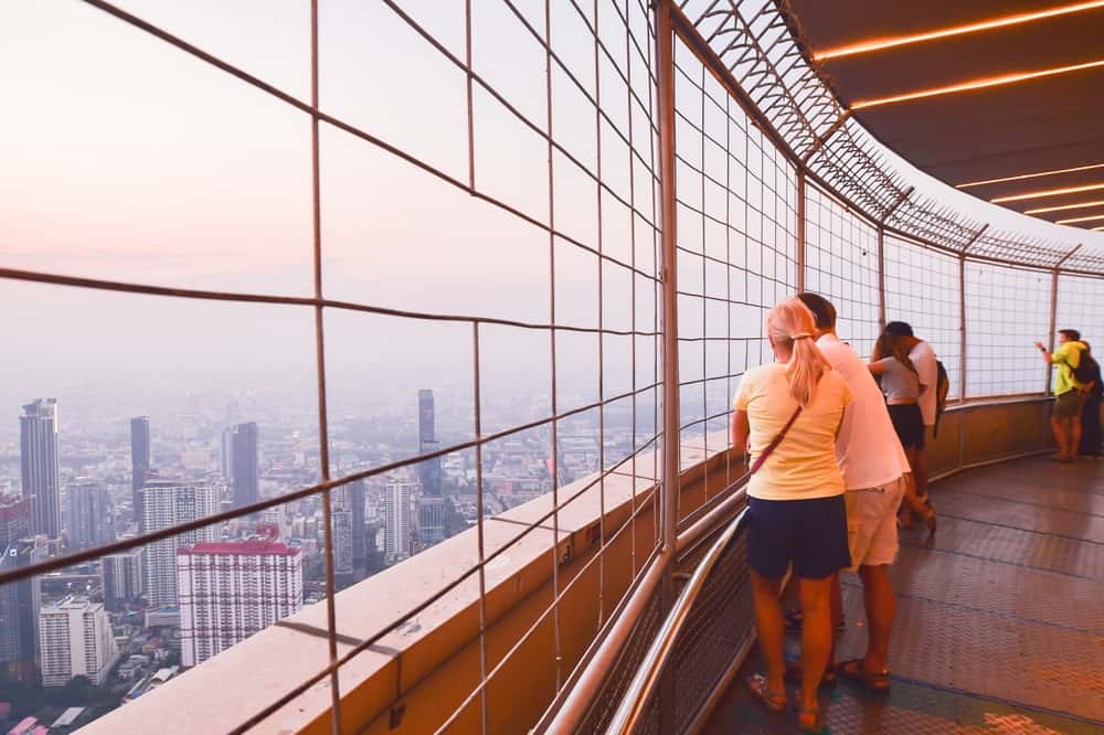 Baiyoke Sky Observatory in Southeast Group Tours