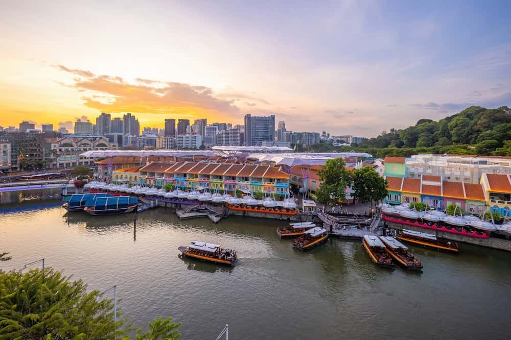 Clarke Quay in Southeast Group Tours