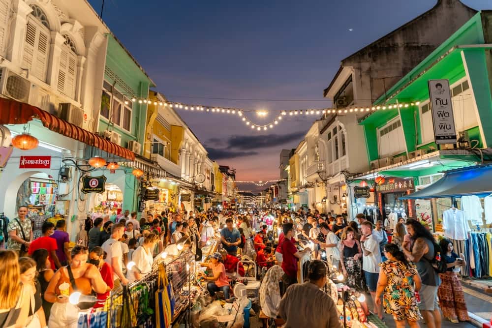 Explore a night market in Southeast Group Tours