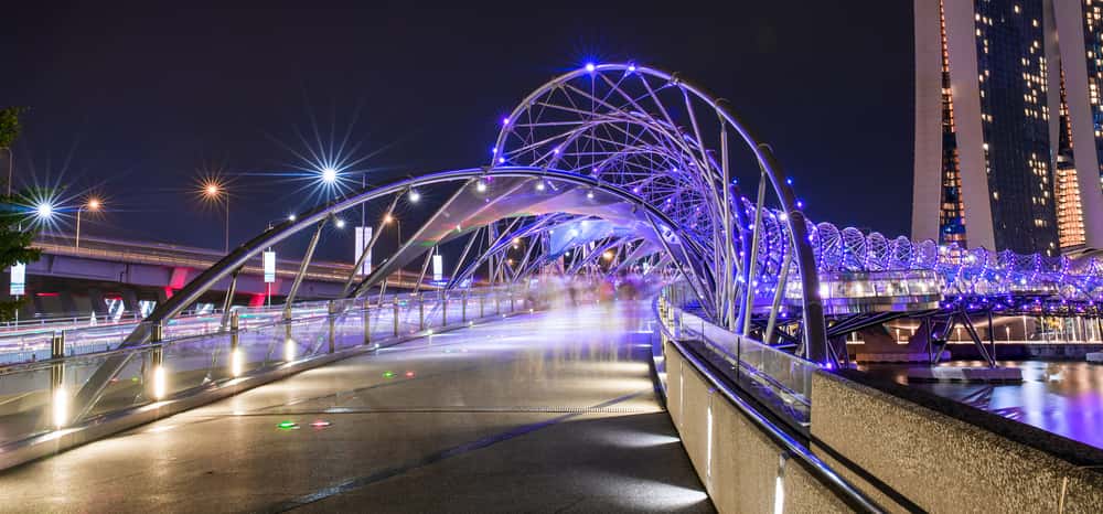 Helix Bridge in Southeast Group Tours