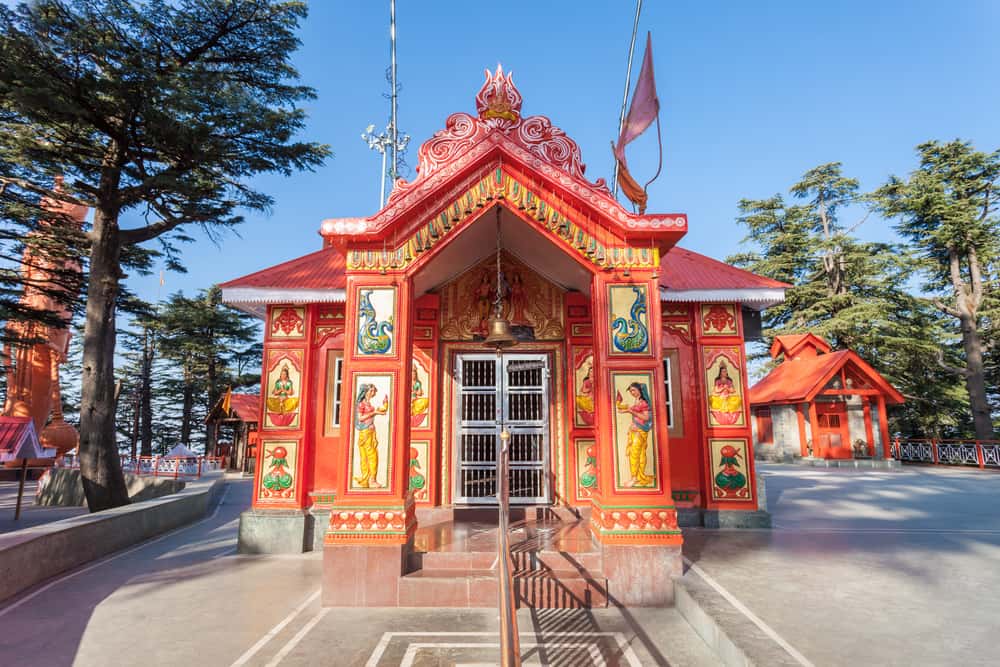 Jakhoo Hill and Temple in All of India