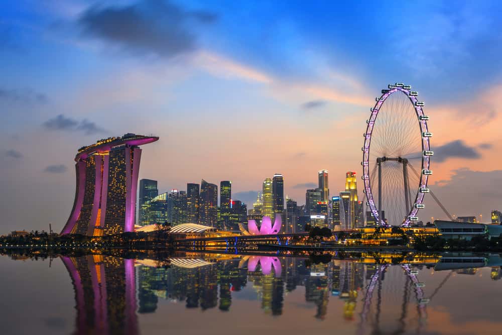 Singapore Flyer in Southeast Group Tours