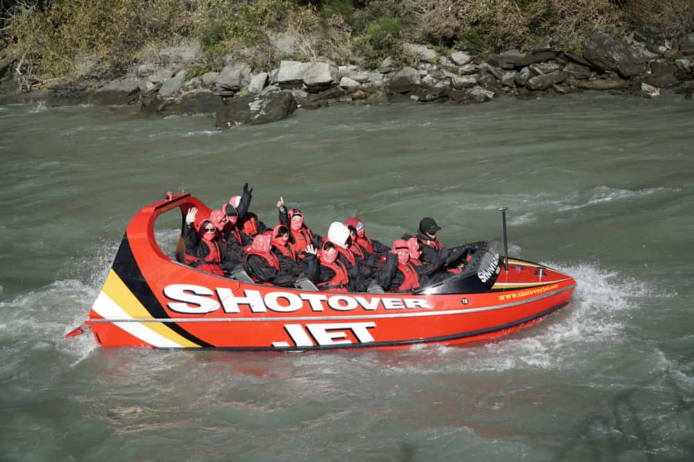 Take a Jet Boat Ride in New Zealand Honeymoon Packages