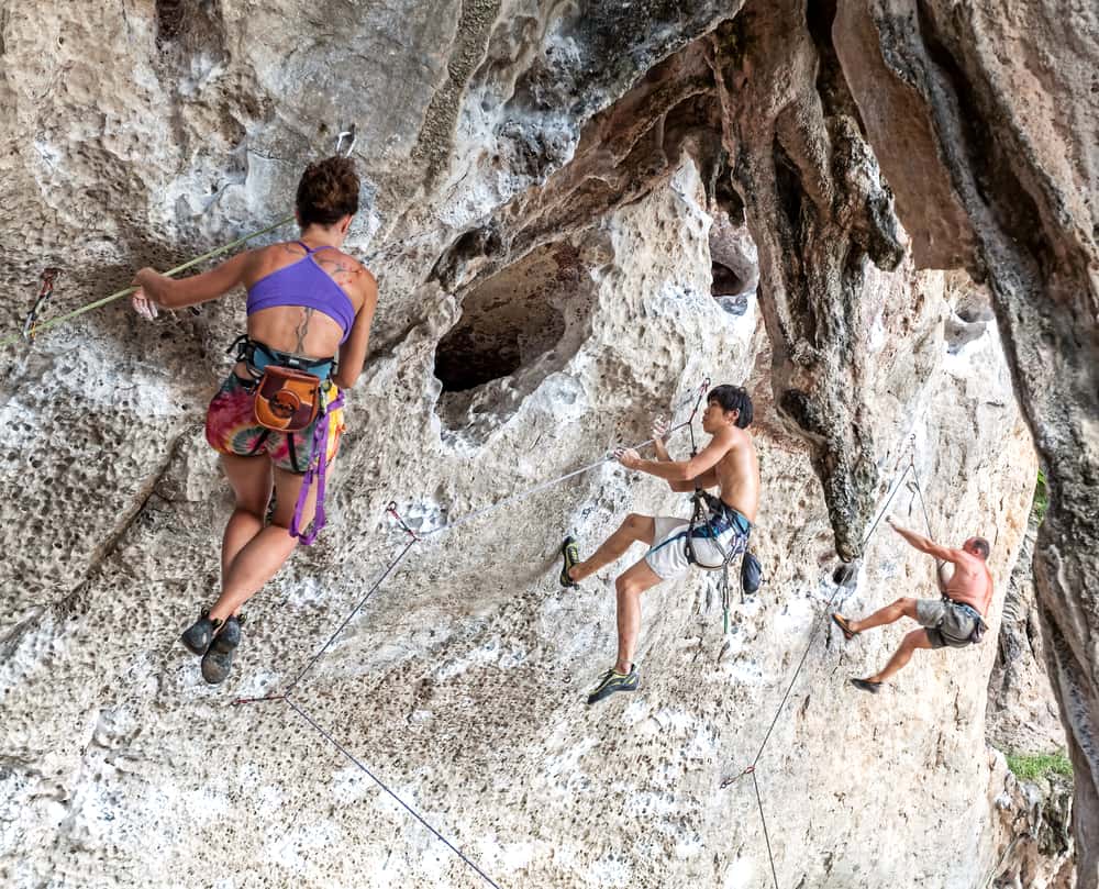 Try Rock Climbing at Railay Beach in Southeast Group Tours