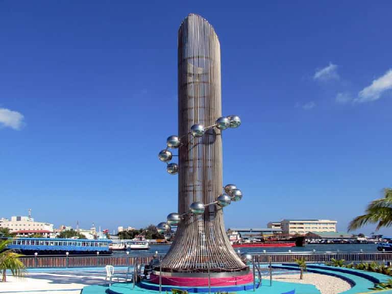 Tsunami Monument : Steel Memorial In Maldives in Maldives Honeymoon Packages