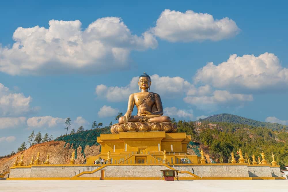 Kuenselphodrang ( Buddha Point ) in India Group Tours