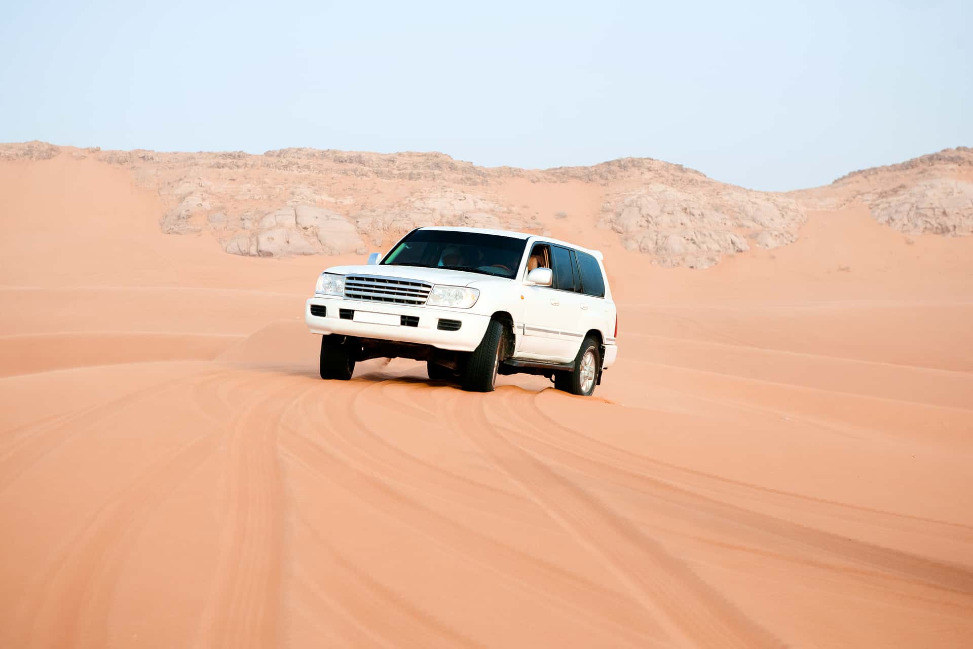 Dune Bashing And Beach Hopping At Ras Al-Khaimah in Dubai Group Tour