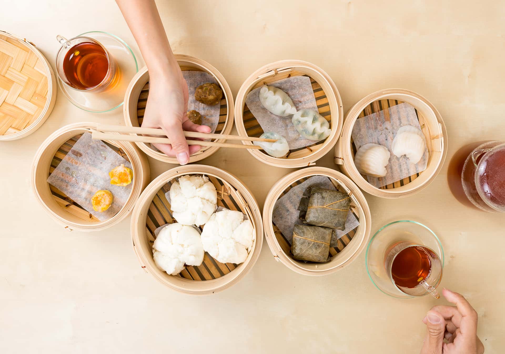 Try Dim Sum in Hong Kong