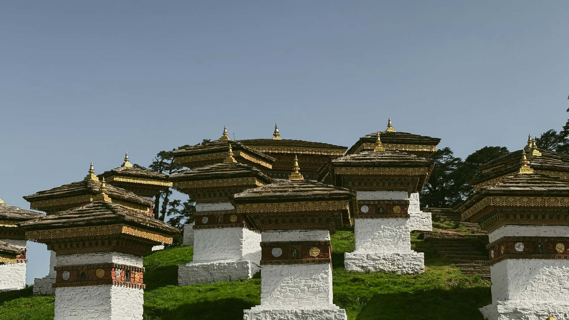 Dochula Pass Thimphu in India Group Tours