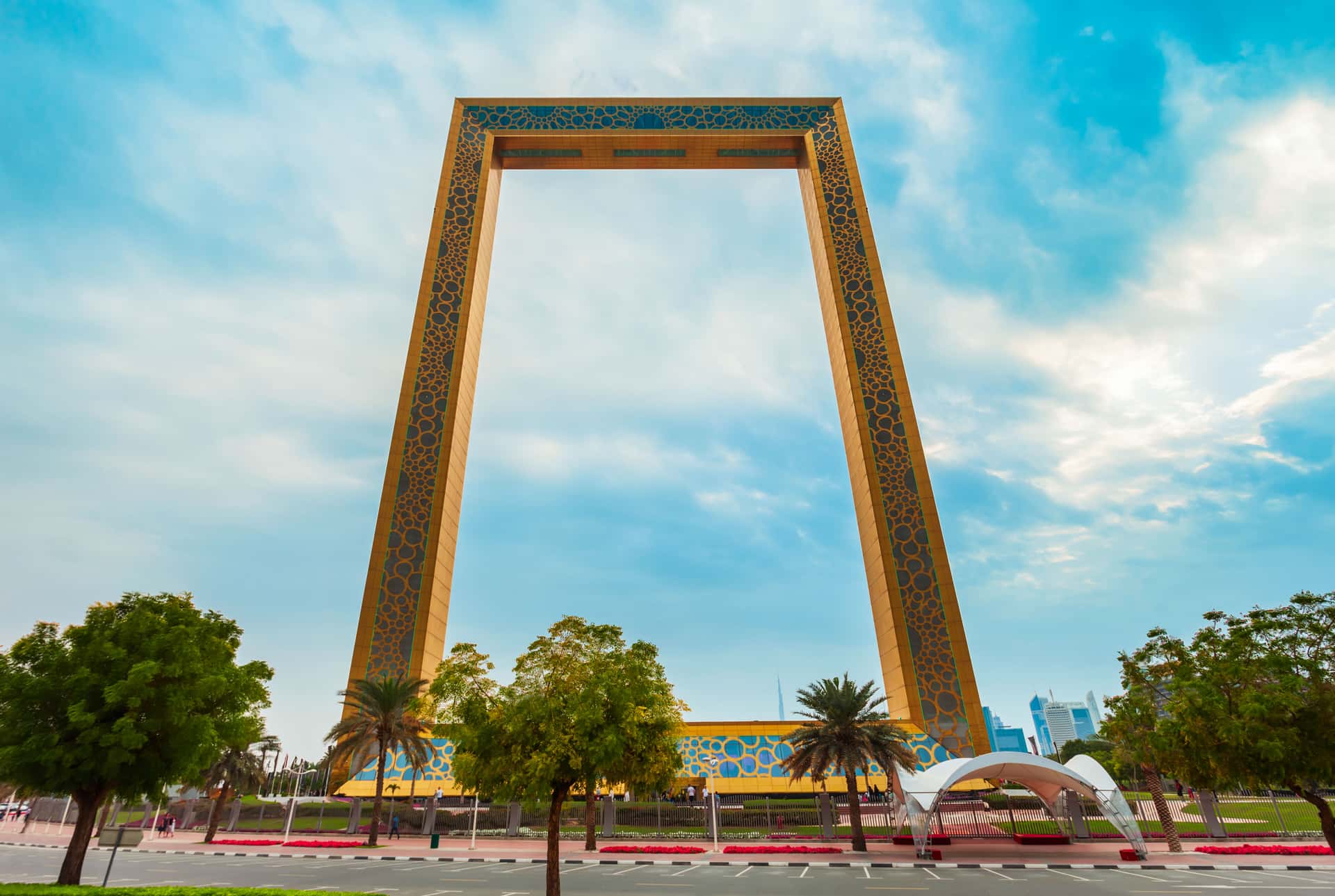 Dubai Frame in Dubai Group Tour