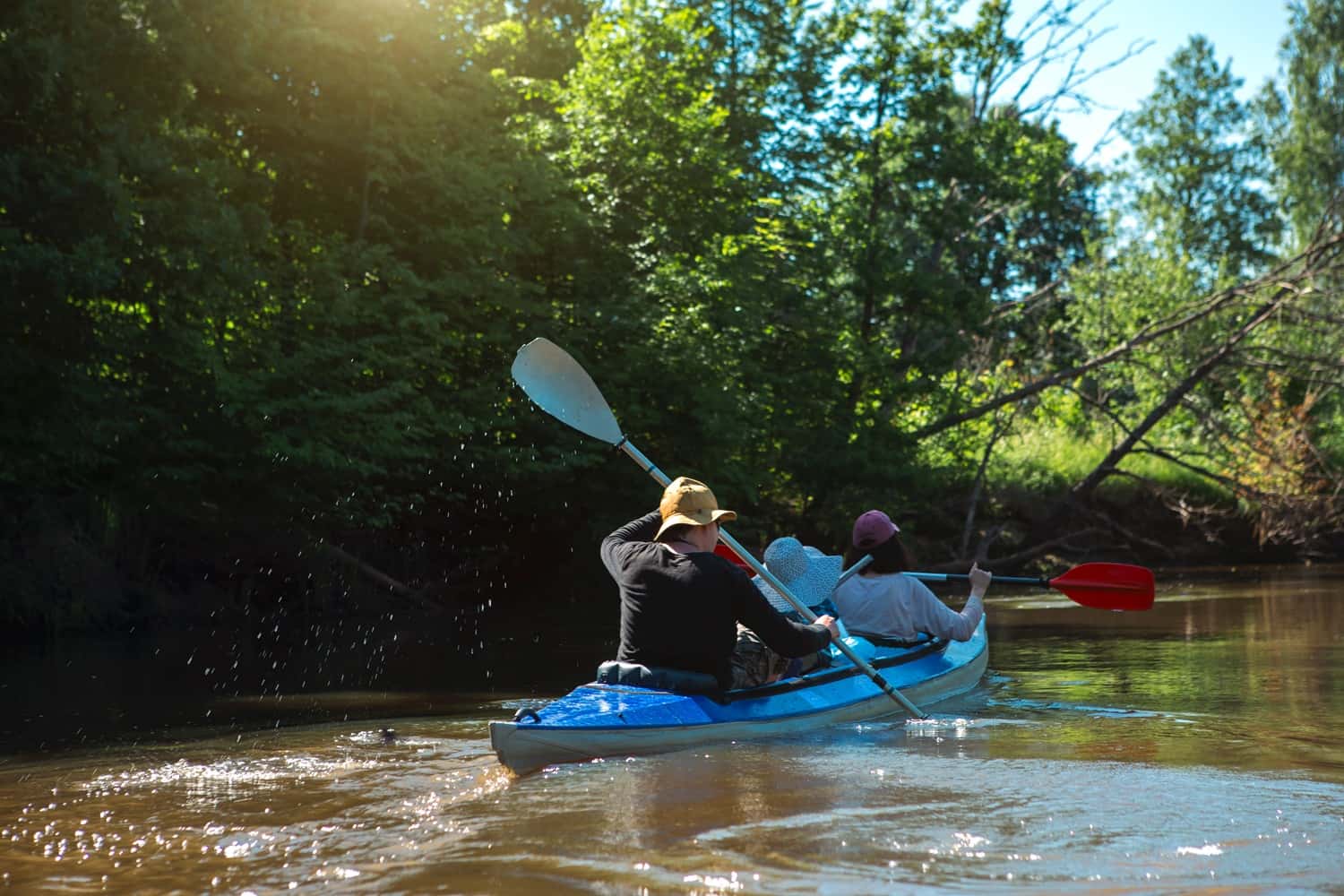 Go Canoeing in India Group Tours