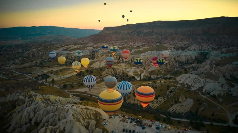 Fly Over Cappadocia In A Hot Balloon in Greece - Turkey