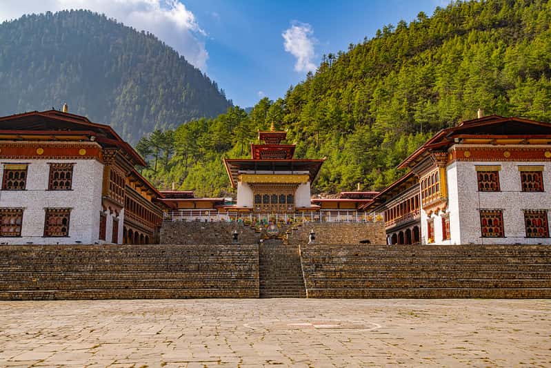 Lhakhang Karpo in India Group Tours