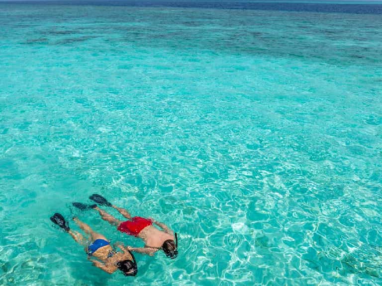 Snorkeling In The Maldives in Maldives Honeymoon Packages