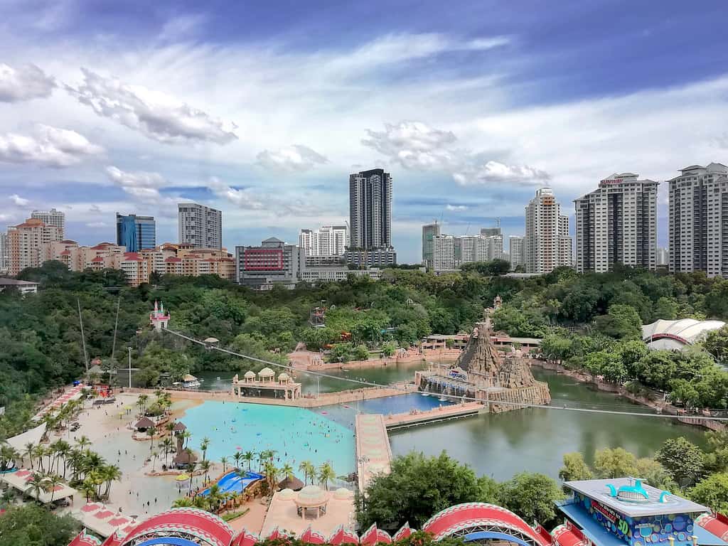 Sunway Lagoon Park in Southeast Group Tours
