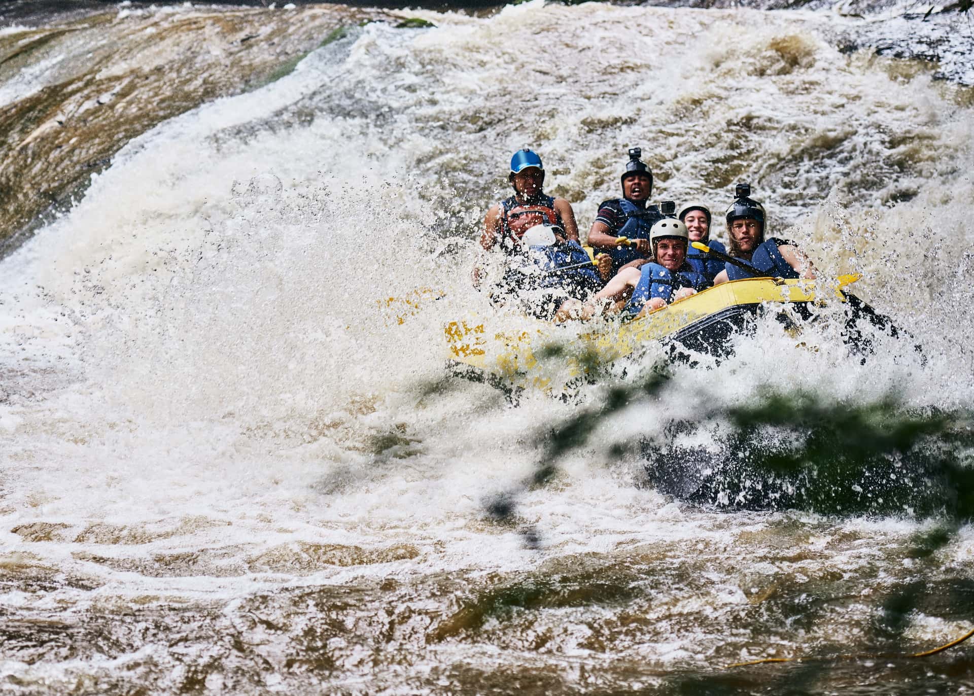 River Raft at Tana River in All of Africa