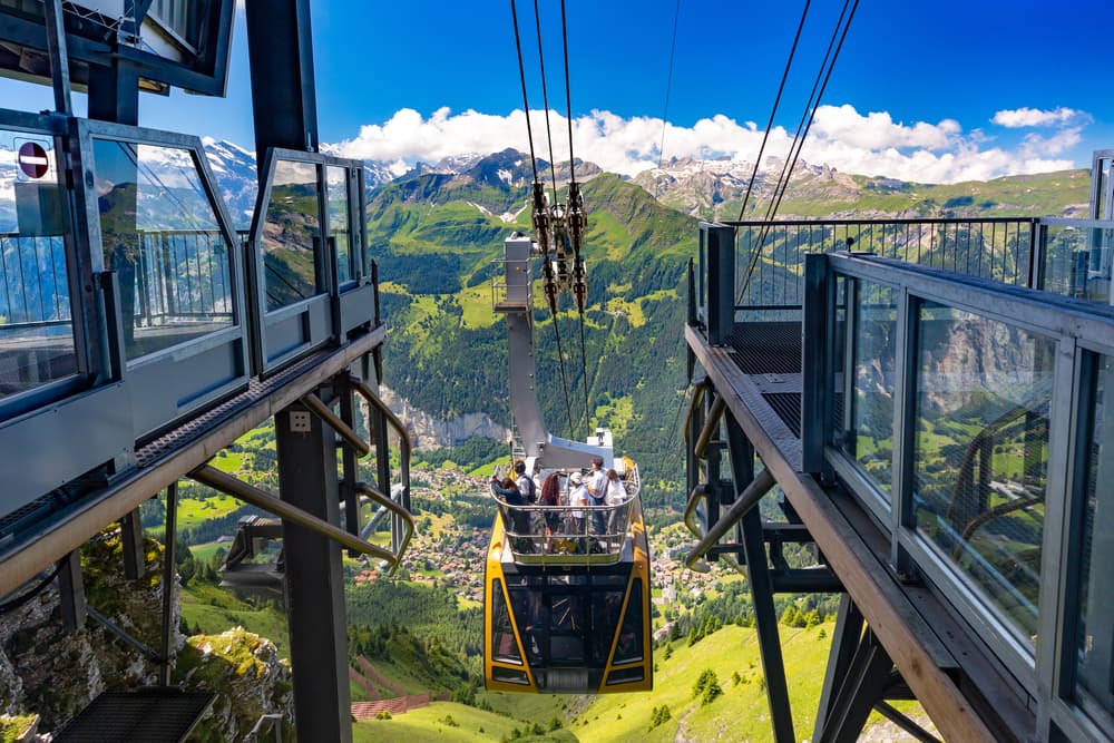 Dolomites Cable Car To Seceda