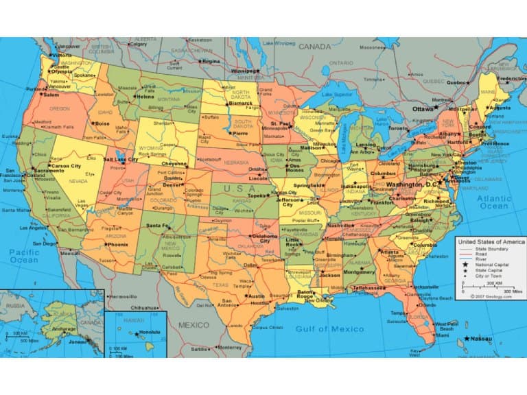 America Map