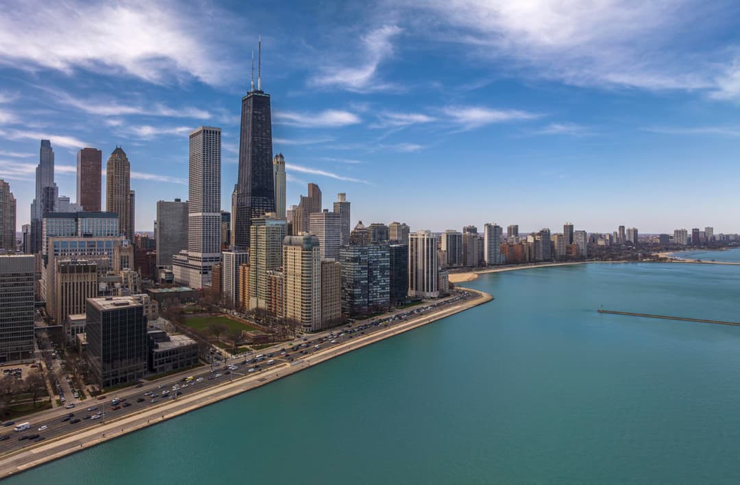 City tour of Chicago